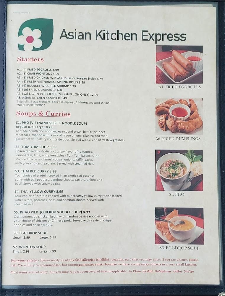 Asian Kitchen Express Menu image 1